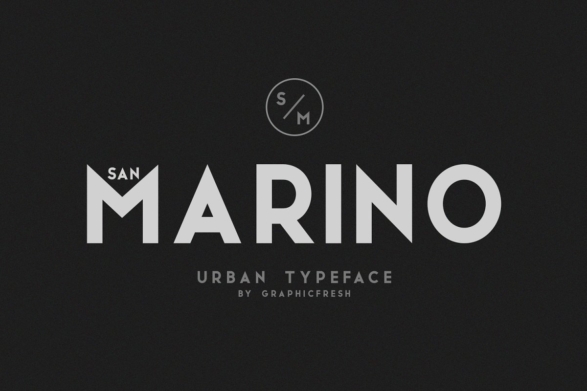 Przykładowa czcionka San Marino #7